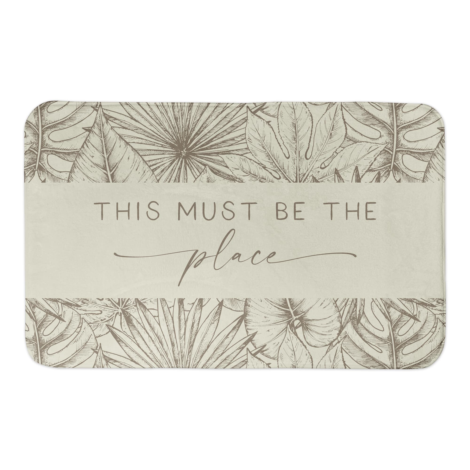 This Must Be the Place Bath Mat